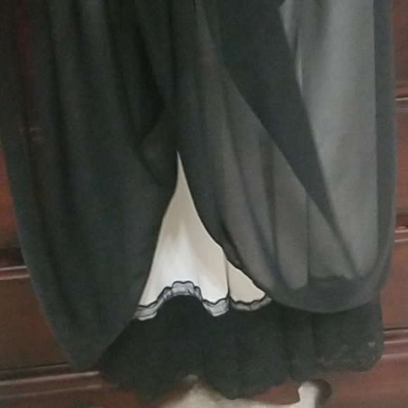 Soprano Black Spagetti Strap Dress Size Small - Picture 5 of 6